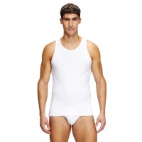 DIESEL Herren Unterhemden, 4er Pack - WALTY-D-BOX, Tanktop, ärmellos, Baumwolle Weiß L