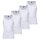 DIESEL Herren Unterhemden, 4er Pack - WALTY-D-BOX, Tanktop, ärmellos, Baumwolle Weiß L