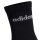 adidas Unisex Socken, 12er Pack - Linear Crew Cushioned, Logo, gepolstert, einfarbig Schwarz 37-39