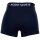 LACOSTE Herren Boxershorts, 6er Pack - Trunks, Casual, Cotton Stretch, Logobund Blau/Rot 2XL