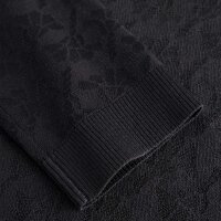 JOOP! Men Knitted jumper – Cahilo, round neck, logo, plain colour Black 2XL (XX-Large)