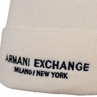 A|X ARMANI EXCHANGE Mens Beanie - Beanie, One Size White