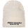 A|X ARMANI EXCHANGE Herren Mütze - Cappello Beanie, Rippstrick, Logo, One Size Weiß