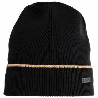 BOSS Mens Hat & Scarf - Henzo Set, Gift Set, Fine Knit, 170x24 cm, One Size Black