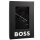 BOSS Mens Hat & Scarf - Henzo Set, Gift Set, Fine Knit, 170x24 cm, One Size Black