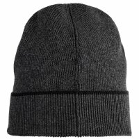 BOSS Herren Mütze & Schal - Henzo Set, Geschenkset, Feinstrick, 170x24 cm, One Size Grau