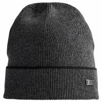 BOSS Mens Hat & Scarf - Henzo Set, Gift Set, Fine Knit, 170x24 cm, One Size Grey