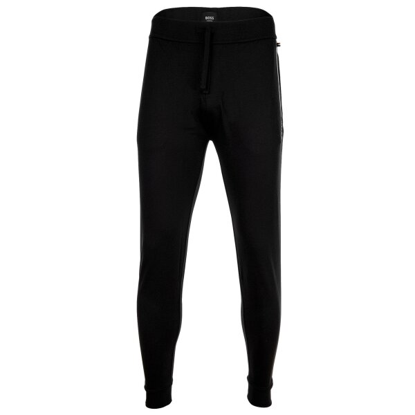 BOSS Herren Jogginghose - Authentic Pants, lange Hose, Loungewear, Baumwolle, Logo Schwarz XL
