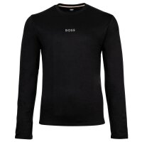 BOSS Herren Schlafanzug, lang - Xmas Long Set, Pyjama, Geschenkbox, Baumwolle Schwarz L