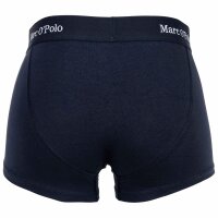 Marc O Polo Herren Boxershorts, 5er Pack - Trunks, Logobund, Organic Cotton Stretch Blau/Grau M