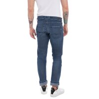 REPLAY Mens Jeans - GROVER, Length 32, Stretch Denim, Straight Fit Dark Blue 29W/32L