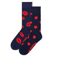 Happy Socks Unisex Socks, 2 Pack - Love Gift Box, Mix of Colours Valentines Socks 41-46 (UK 7,5-11,5)