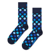Happy Socks 4er Pack Unisex Socken - Geschenkbox, Classics, gemischte Farben Navy Socks 41-46