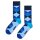 Happy Socks 4er Pack Unisex Socken - Geschenkbox, Classics, gemischte Farben Navy Socks 41-46