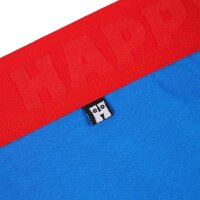 Happy Socks Herren Boxershorts, 3er Pack - Trunks, Cotton Stretch, uni/gemustert Kisses S
