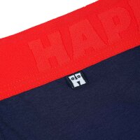 Happy Socks Mens Boxer Shorts, 3-Pack - Trunks, Cotton Stretch, Plain/Patterned Kisses S (Small)