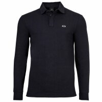 A|X ARMANI EXCHANGE Mens Long-sleeved Polo Shirt - Button...