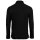 A|X ARMANI EXCHANGE Herren Langarm-Poloshirt - Knopfleiste, Pique, Cotton Stretch Schwarz M