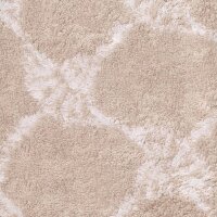 JOOP! Waschlappen - Waschhandschuh, J! Classic Cornflower, Walkfrottier Beige 16x22cm