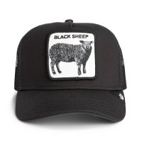 GOORIN Unisex Trucker Cap - Cap, Front Patch, One Size Black Sheep Trucker
