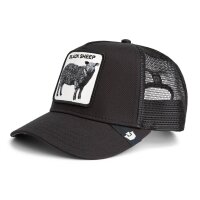 GOORIN Unisex Trucker Cap - Kappe, Front Patch, One Size Black Sheep Trucker