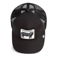 GOORIN Unisex Trucker Cap - Kappe, Front Patch, One Size Black Sheep Trucker