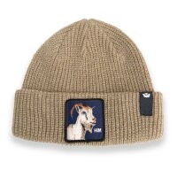 GOORIN Unisex Beanie - Mütze, Front Patch, Rippstrick, One Size The Him