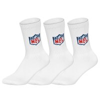 NFL Unisex Socken, 3er Pack - NFL Shield 3Pack Crew...