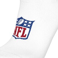 NFL Unisex Sneaker Socks, 3-Pack – NFL Shield 3Pack Sneaker Socks, Logo, Cotton Blend White 43-46 (9-11 UK)