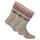 FILA Unisex Socken 3 Paar - Street, Sport, Lifestyle, Socks Set, Stripes, 35-46 Grau 35-38 (3-5 UK)