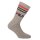 FILA Unisex Socken 3 Paar - Street, Sport, Lifestyle, Socks Set, Stripes, 35-46 Grau 35-38 (3-5 UK)