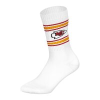 NFL Unisex Socks, 3-Pack – NFL Teams, 3Pack Crew Socks, Football, Logo, Cotton Blend Kansas City Chiefs 43-46 (9-11 UK)