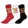 NFL Unisex Socks, 3-Pack – NFL Teams, 3Pack Crew Socks, Football, Logo, Cotton Blend Kansas City Chiefs 43-46 (9-11 UK)