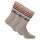 FILA Unisex Socken 3 Paar - Street, Sport, Lifestyle, Socks Set, Stripes, 35-46 Grau 39-42 (6-8 UK)