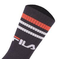 FILA Unisex Socks 3 pairs - Street, Sport, Lifestyle, Socks Set, Stripes, 35-46 Marine 43-46 (9-11 UK)
