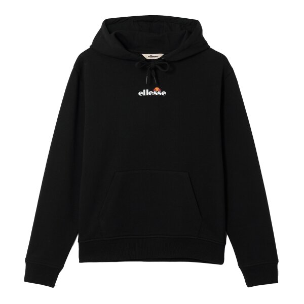 ellesse Men Hoodie - PERSHUTA 2, sweatshirt, hood, logo, long, single colour Black M (Medium)
