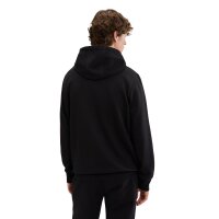 ellesse Men Hoodie - PERSHUTA 2, sweatshirt, hood, logo, long, single colour Black M (Medium)