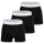 ellesse Herren Boxershorts, 3er Pack - AMBRIA, Trunks, Logobund, einfarbig Schwarz M