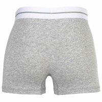 ellesse Men Boxer Shorts, 3-Pack - AMBRIA, Trunks, Logo Waistband, Solid Colour Black/White/Grey S (Small)