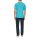 s.Oliver Mens T-Shirt - Basic, Logo Print, Round Neck, Cotton Turquoise 2 M (Medium)