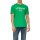 s.Oliver Herren T-Shirt - Basic, Logoprint, Rundhals, Baumwolle Grün 2XL