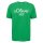 s.Oliver Mens T-Shirt - Basic, Logo Print, Round Neck, Cotton Green 2XL (XX-Large)