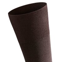 FALKE Herren Socken - Airport, Kurzstrumpf, Freizeit- und Business-Socken, Unifarben Brown (5930) 41-42 (UK 7-8)