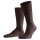FALKE Herren Socken - Airport, Kurzstrumpf, Freizeit- und Business-Socken, Unifarben Brown (5930) 41-42 (UK 7-8)