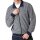 hajo Herren Hausanzug, lang - Klima-Komfort, Zip-Jacke, Homewear Blau 5XL