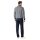 hajo Men Loungewear Set, Long - Climate Comfort, Zip Jacket, Homewear Blue 5XL (XXXXX-Large)