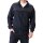 hajo Herren Hausanzug, lang - Soft Sweat, Zip-Jacke, Homewear Dunkelblau M