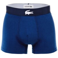 LACOSTE mens boxer shorts, 6-pack - trunks, cotton stretch, logo waistband