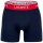 LACOSTE Herren Boxershorts, 6er Pack - Boxer Briefs, Cotton Stretch, Logobund Dunkelblau XL