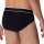 SCHIESSER Mens Briefs, 3-Pack – ‘95/5’, Rio Briefs, Logo Waistband, Stretch Cotton Black M (Medium)